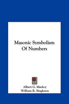 Hardcover Masonic Symbolism Of Numbers Book