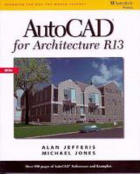 Paperback AutoCAD for Architecture R13 Windows Book