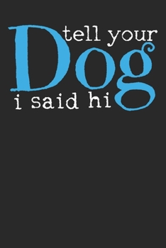 Paperback Notebook: Dog Ruled 6x9 120 Pages Book