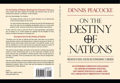 Paperback On the Destiny of Nations (On the Destiny of Nations: Resolving Our Economic Crisis) Book