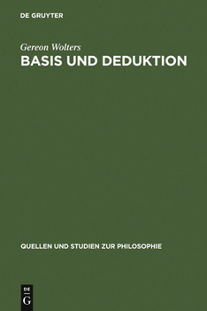 Hardcover Basis und Deduktion [German] Book