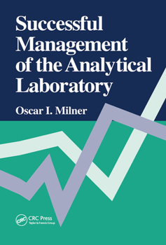 Paperback Successful Management of the Analytical Laboratory Book