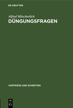 Hardcover Düngungsfragen [German] Book