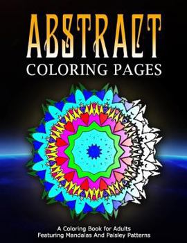 Paperback ABSTRACT COLORING PAGES - Vol.6: coloring pages for girls Book