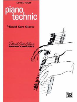 Paperback Piano Technic: Level 4 (David Carr Glover Piano Library) Book