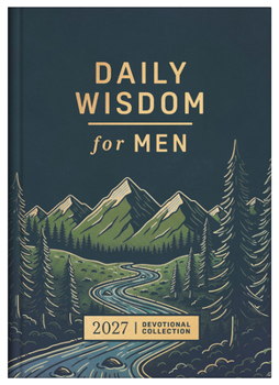 Hardcover Daily Wisdom for Men 2027 Devotional Collection Book