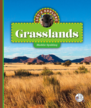 Library Binding Let's Explore Grasslands Book