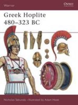 Paperback Greek Hoplite 480 323 BC Book