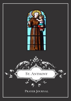 Paperback St. Anthony Prayer Journal Book