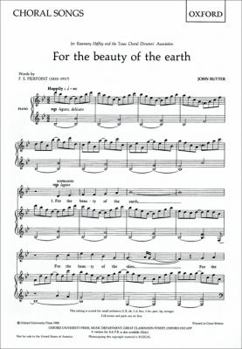 Sheet music For the beauty of the earth Book