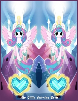 Paperback My Little Coloring Book: +40 Illustrations For Stress Relieving And Relaxation Book