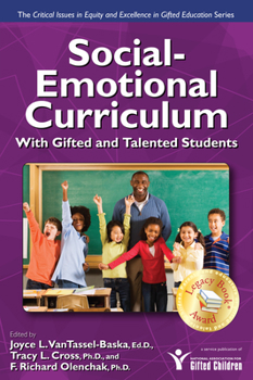 Paperback Social-Emotional Curriculum with Gifted and Talented Students Book