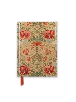 Hardcover William Morris Gallery: Honeysuckle Embroidery Pocket Diary 2023 Book