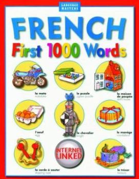 Paperback French First 1000 Words [French] Book