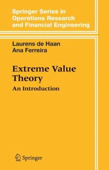 Paperback Extreme Value Theory: An Introduction Book