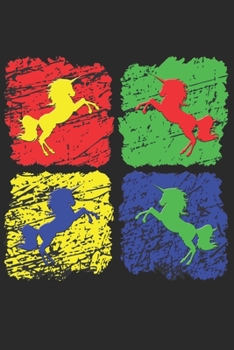 EINHORN NOTIZBUCH: Einhorn Notizbuch die Perfekte Geschenkidee für Fabeltier und Einhorn Fans. Das Taschenbuch hat 120 weiße Seiten mit Punktraster ... skizzieren unterstützten. (German Edition)