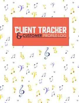 Paperback Client Tracker & Customer Profile Log Book