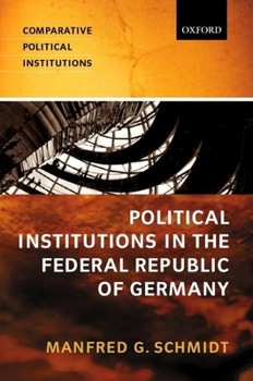 Paperback Political Institutions in the Federal Republic of Germany Book