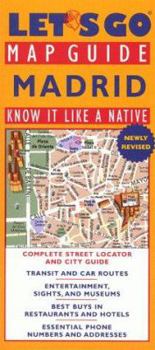 Paperback Let's Go Map Guide Madrid Book