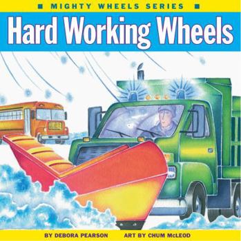 Paperback Hard Working Wheels Book