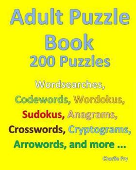 Paperback Adult Puzzle Book: 200 Puzzles Book