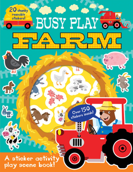 Paperback Busy Play Farm Book