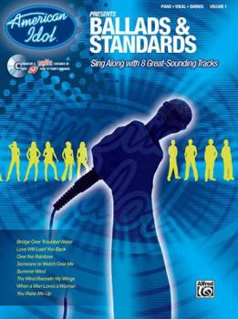 Paperback American Idol Ballads & Standards (Songbook & Sing-Along CD) Book