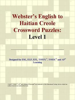 Webster's English to Haitian Creole Crossword Puzzles: Level 1