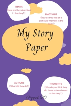 Paperback My Story Paper for Kids: Blank Notebook Story for kids124 pages6x9 Book