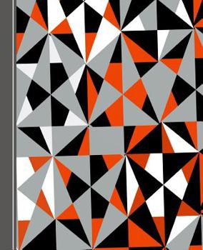 Paperback Retro Geometric Abstract: Diary Weekly Spreads July to December Book