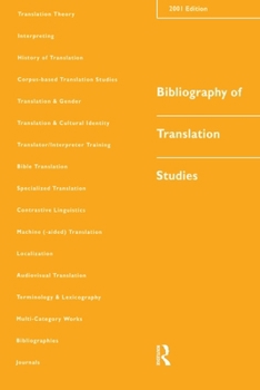 Paperback Bibliography of Translation Studies: 2001 Book