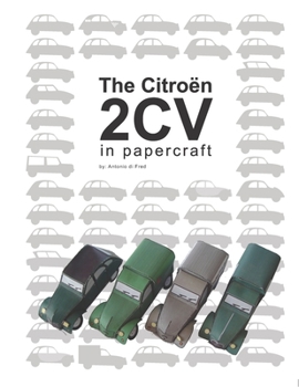 Paperback Citroen 2CV In papercraft Book