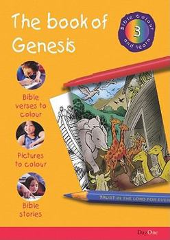 Paperback Bible Colour and Learn: 3 Genesis Book