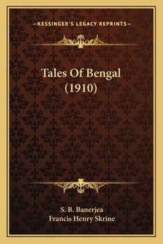 Paperback Tales Of Bengal (1910) Book