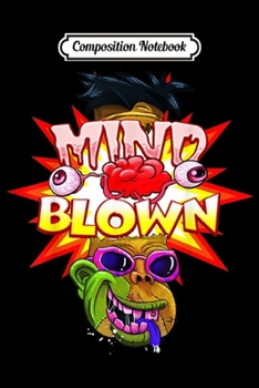 Composition Notebook: Halloween Doctor Mind Blown Monster Brain Trick Treat Brain  Journal/Notebook Blank Lined Ruled 6x9 100 Pages