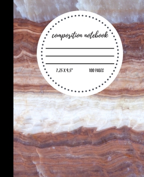 Composition Notebook: Red Marble College Ruled Lined Journal for School | 100 Pages | 7.5 x 9.25" | Women Teens Girls Kids Children | (Marble Composition Notebook) (Marble Composition Notebooks)