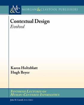 Hardcover Contextual Design: Evolved Book