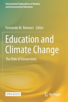 Paperback Education and Climate Change: The Role of Universities Book