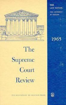 Hardcover The Supreme Court Review: 1965 Book