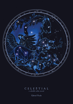 Hardcover Celestial: A Colorable Zodiac Journal Book