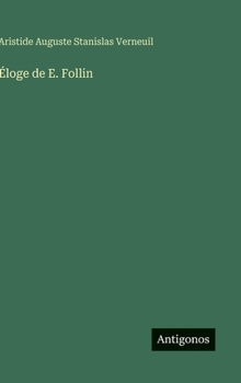 Hardcover Éloge de E. Follin [French] Book