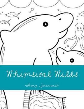 Paperback Whimsical Wilds: Coloring and Write Your Own Story Book