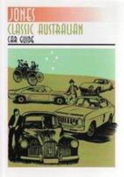Paperback Jone's Classic Australian Car Guide Book
