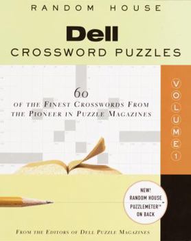 Paperback Dell Crossword Puzzles Book