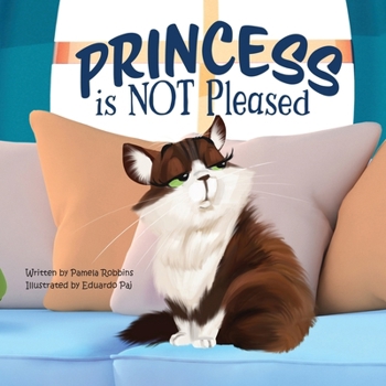 Paperback Princess is NOT Pleased [Large Print] Book
