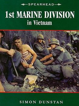 Paperback 1st Marine Division in Vietnam Book
