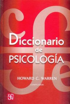 Hardcover Diccionario de Psicologia [Spanish] Book