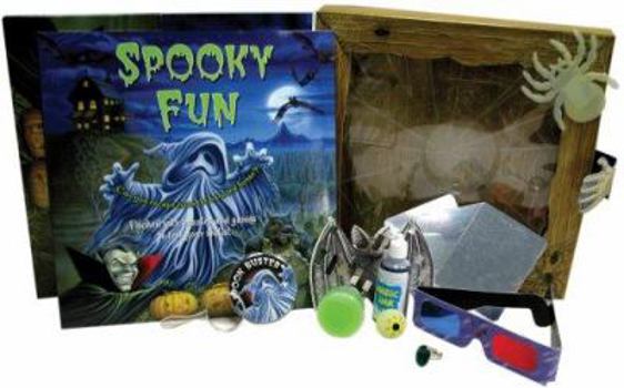 Hardcover Spooky Fun [With Adventure BookWith Glow-In-The Dark Spider & Eyeball and Magic Ring, Slime, Decoder, Dragon's Book