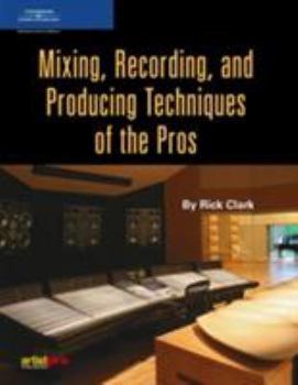 Paperback Mixing, Recording, and Producing Techniques of the Pros Book