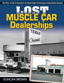 Paperback Lost Muscle Car Dealerships Book